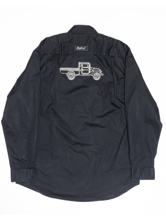 Embroidered 45 Series - Life Wear Button Up Shirt