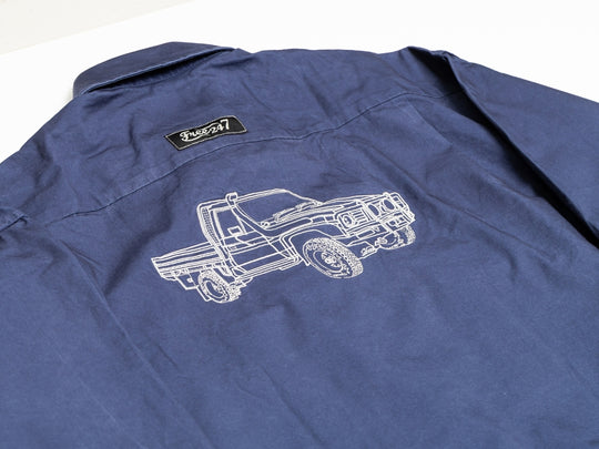 Embroidered 75 Series Land Cruiser - Life Wear Button Up Shirt