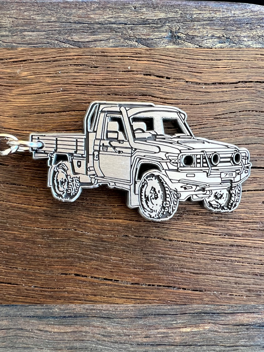 79 Series Land Cruiser - Single Cab Key Ring