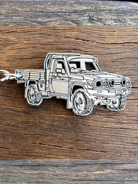 79 Series Land Cruiser - Single Cab Key Ring