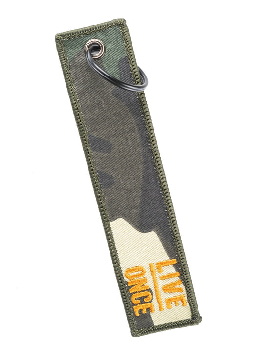 Camo Key Chain - Live Once
