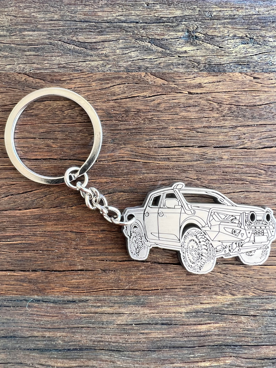 DMax Metal Keyring