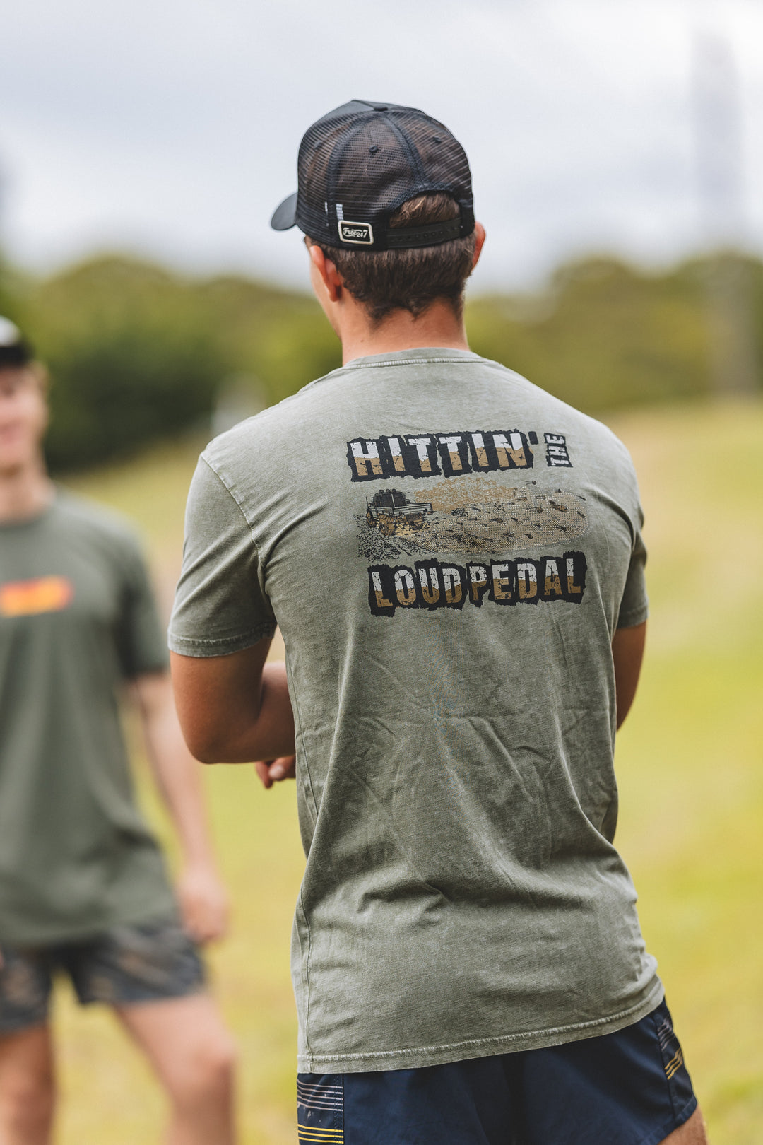 Hittin' The Loud Pedal - Stonewash Men's T-Shirt