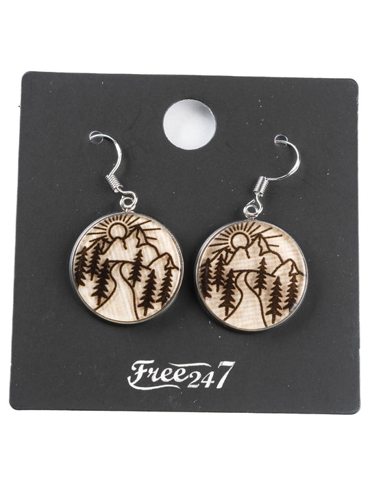 Mountain Trails - Earrings