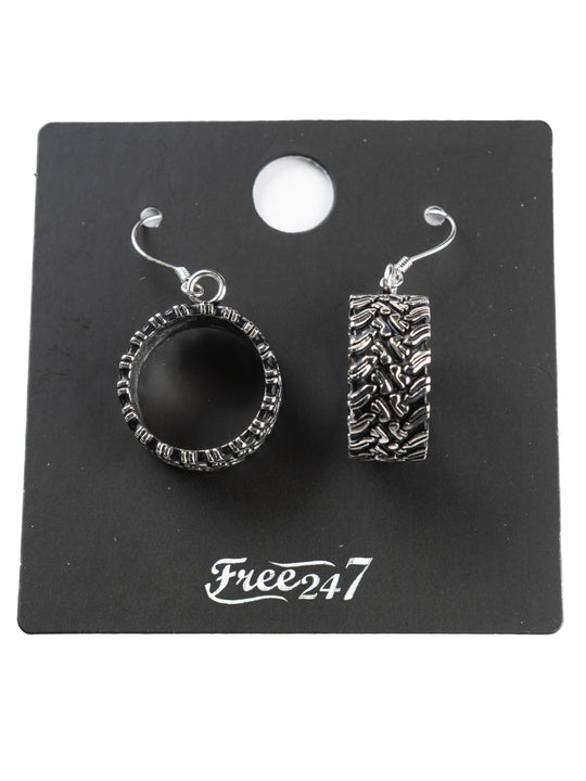 Mud Tyres - Polished Earrings