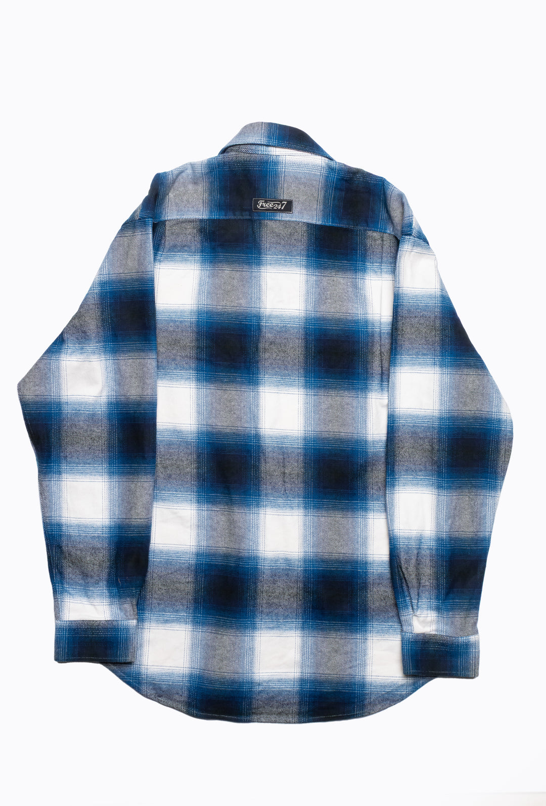 Bonfire Heavy Weight Premium Longsleeve  Flannel - Navy