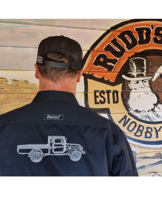 Embroidered 45 Series - Life Wear Button Up Shirt