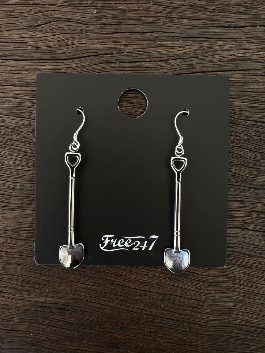 Shovel - Polished Earrings