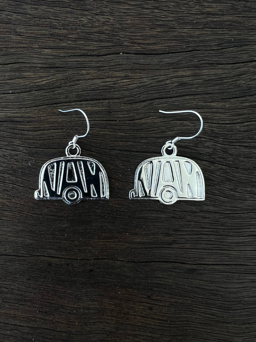 Retro Van - Polished Earrings