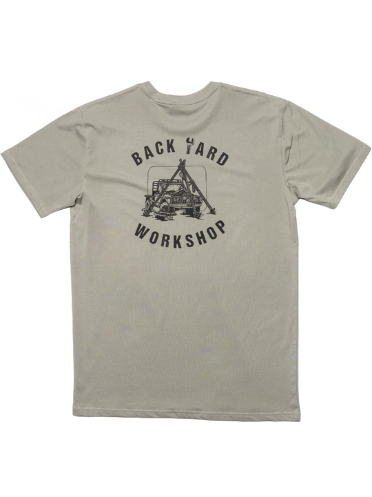 Back Yard Workshop - Men's T-Shirt
