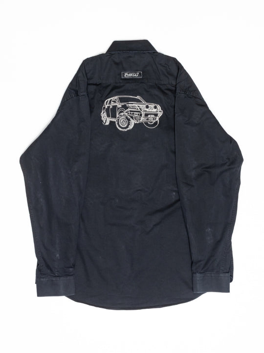 Y62 Patrol - Black Embroidered Shirt