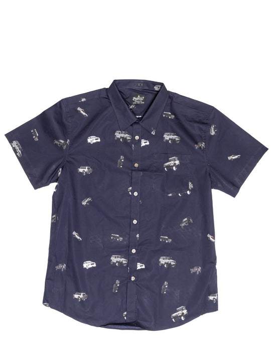 Dark Knight - Men's Casual Button Up Shirt