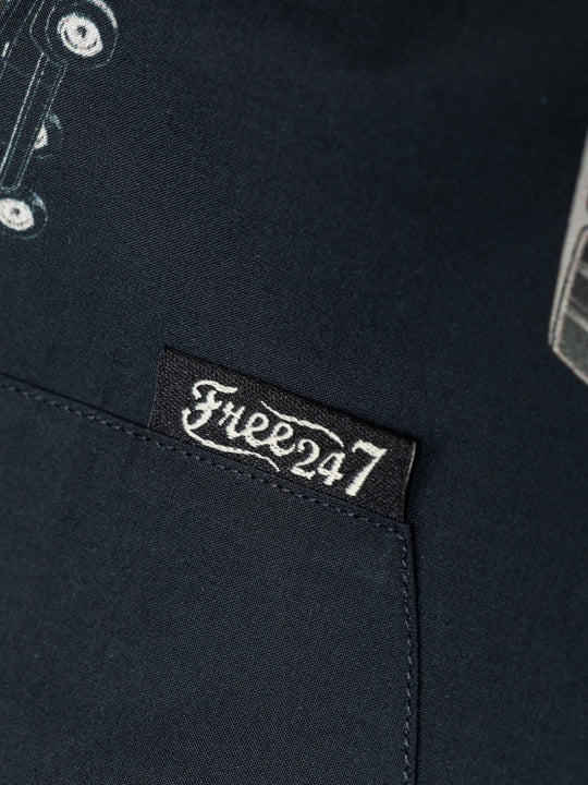 Dark Knight - Men's Casual Button Up Shirt