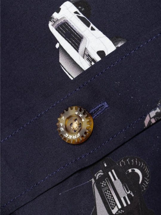 Dark Knight - Men's Casual Button Up Shirt