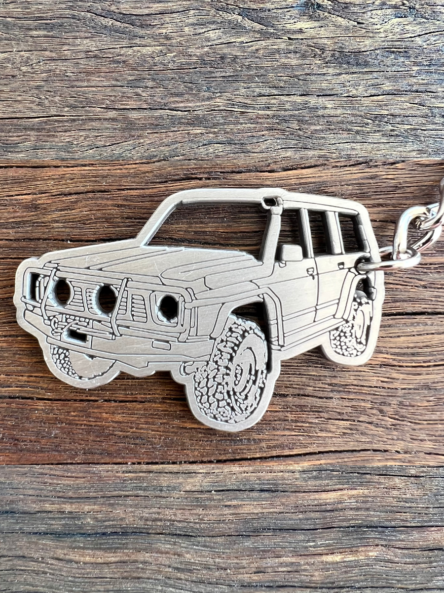 GQ Patrol Metal Keyring