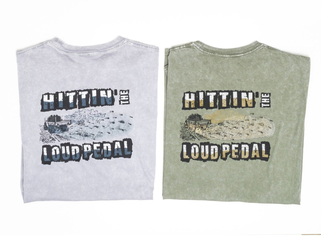 Hittin' The Loud Pedal - Stonewash Men's T-Shirt