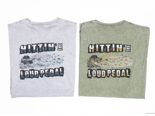 Hittin' The Loud Pedal - Stonewash Men's T-Shirt