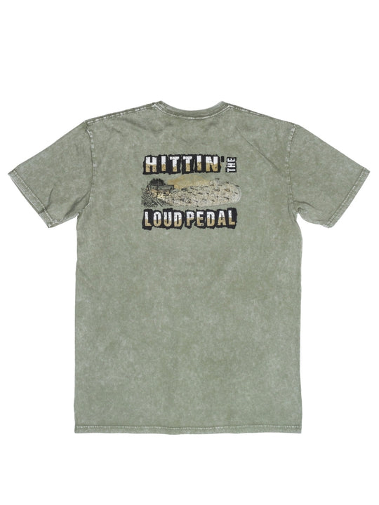 Hittin' The Loud Pedal - Stonewash Men's T-Shirt