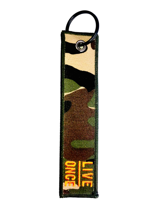 Camo Key Chain - Live Once