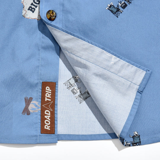 Big Lap - Men's Button Up Shirt