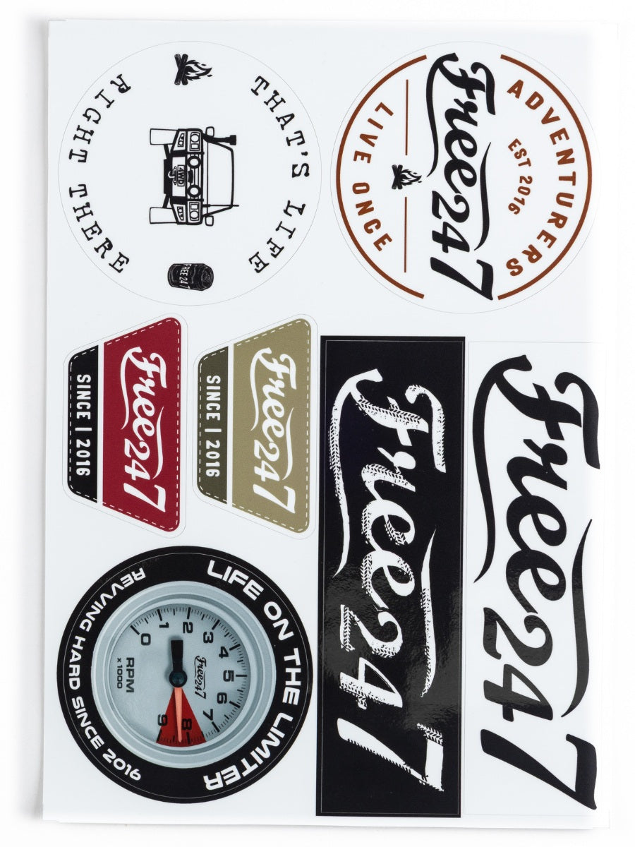CLASSIC ADVENTURE STICKER SHEET