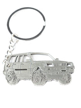 100 Series LandCruiser Metal Keyring