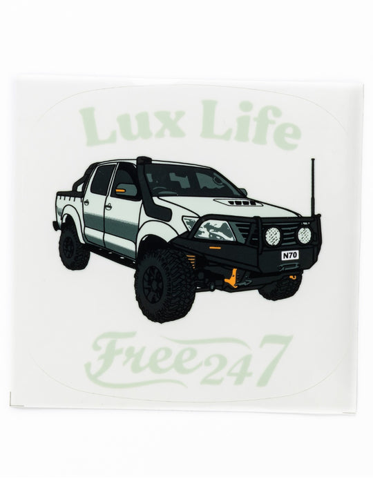 N70 Lux Life - Window Sticker