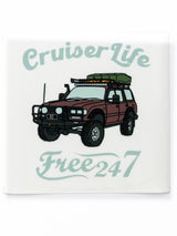 80 Series Cruiser Life Window sticker