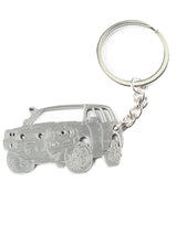 200 Series LandCruiser Metal Keyring