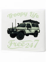 Troopy Life  - Window Sticker