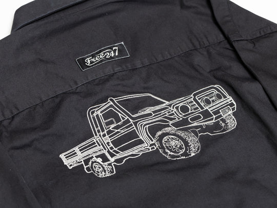 Embroidered 70 Series - Life Wear Button Up Shirt