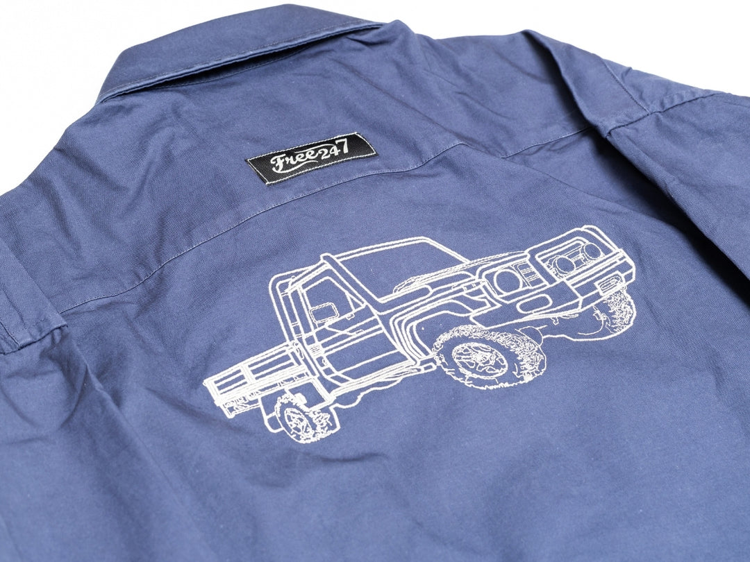 Embroidered 70 Series - Life Wear Button Up Shirt
