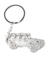 76 Series LandCruiser Metal Keyring