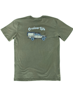 Cruiser Life - 79 Series Dual Cab Men's T-Shirt