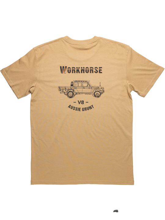 79 Series Land Cruiser Dual Cab - Workhorse Men’s T-Shirt
