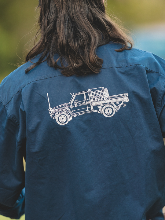 79 Series Single Cab Dogbox - Life Wear Button Up Shirt