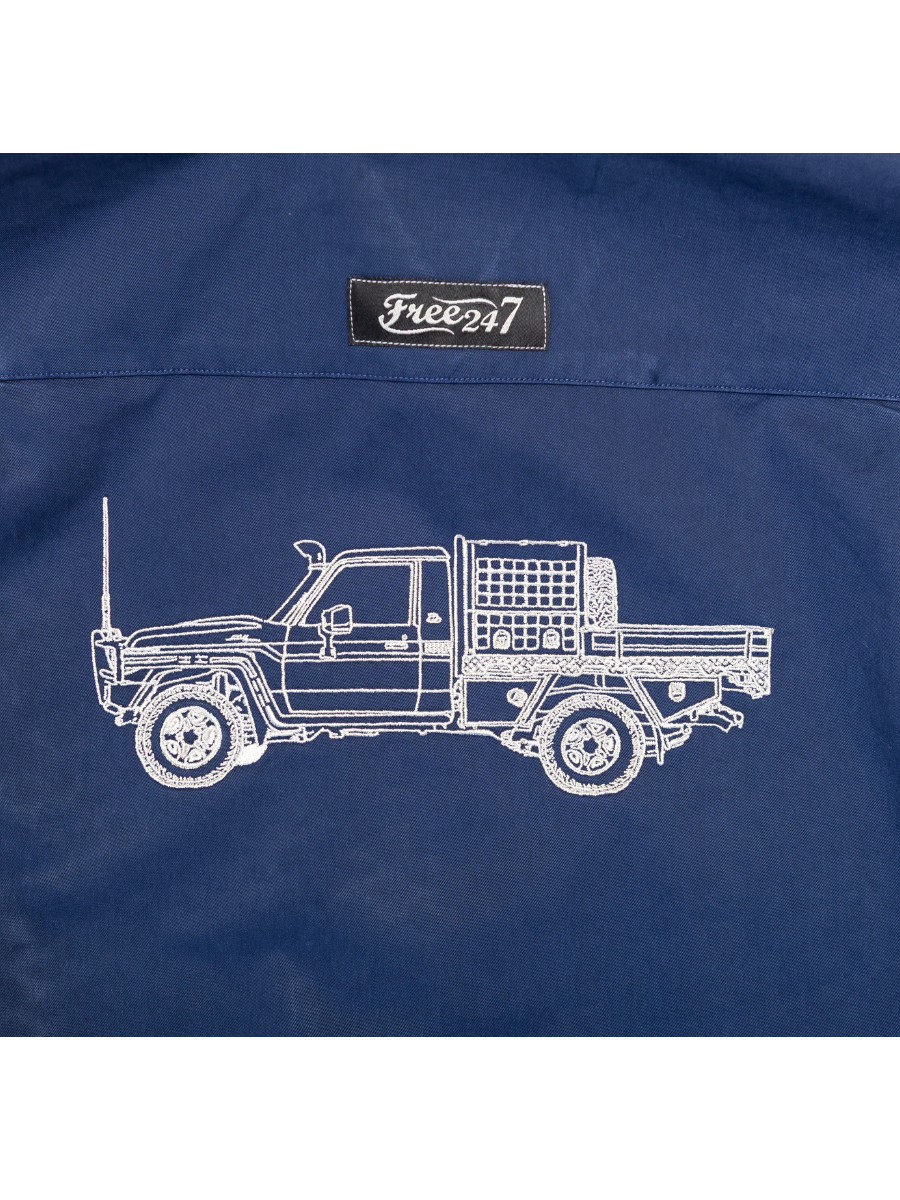 79 Series Single Cab Dogbox - Life Wear Button Up Shirt