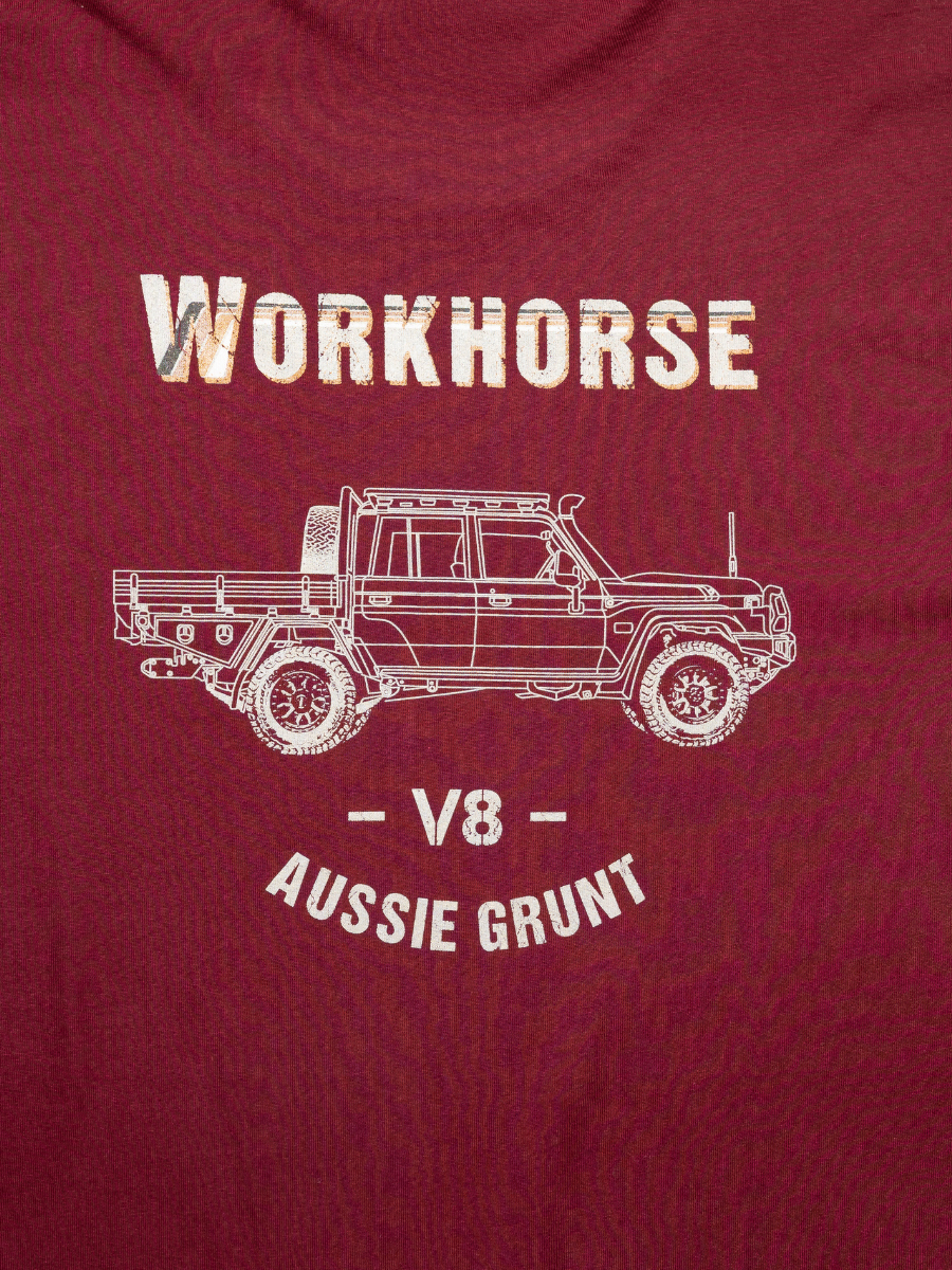 79 Series Land Cruiser Dual Cab - Workhorse Men’s T-Shirt
