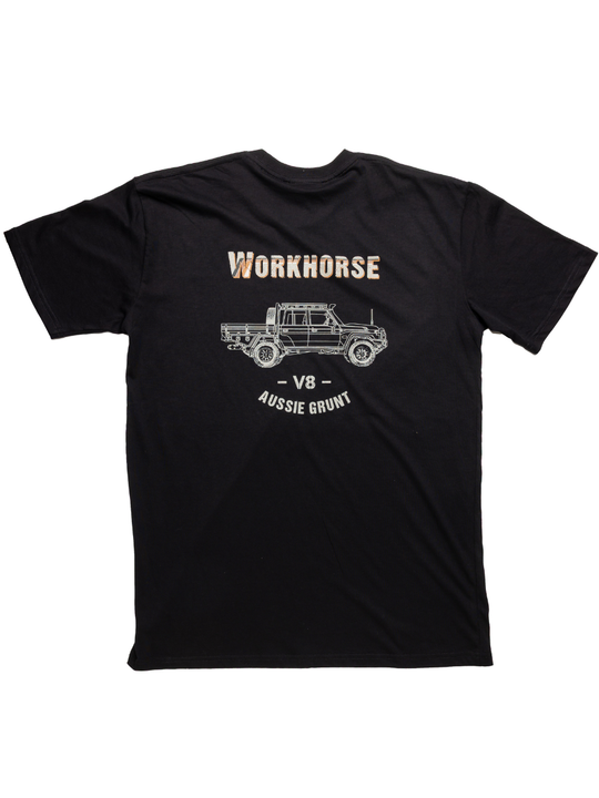 79 Series Land Cruiser Dual Cab - Workhorse Men’s T-Shirt