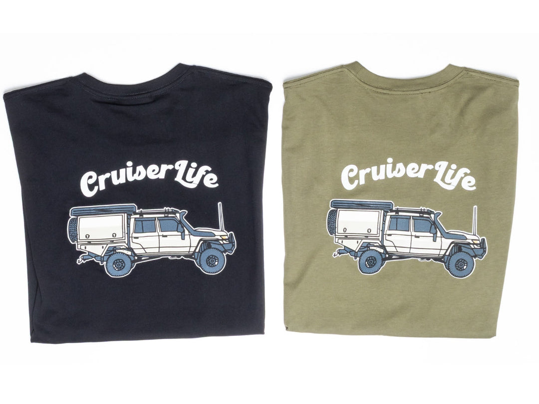 Cruiser Life - 79 Series Dual Cab Men's T-Shirt
