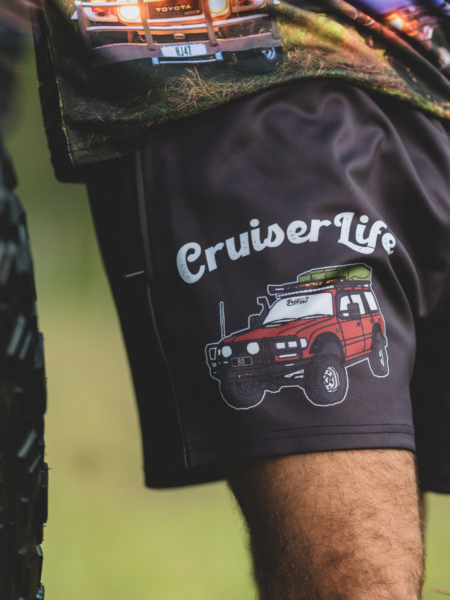 80 Series Cruiser Life - Unisex Footy Shorts