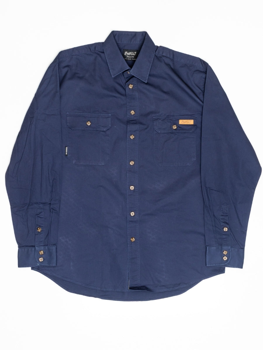 Embroidered 80 Series - Life Wear Button Up Shirt