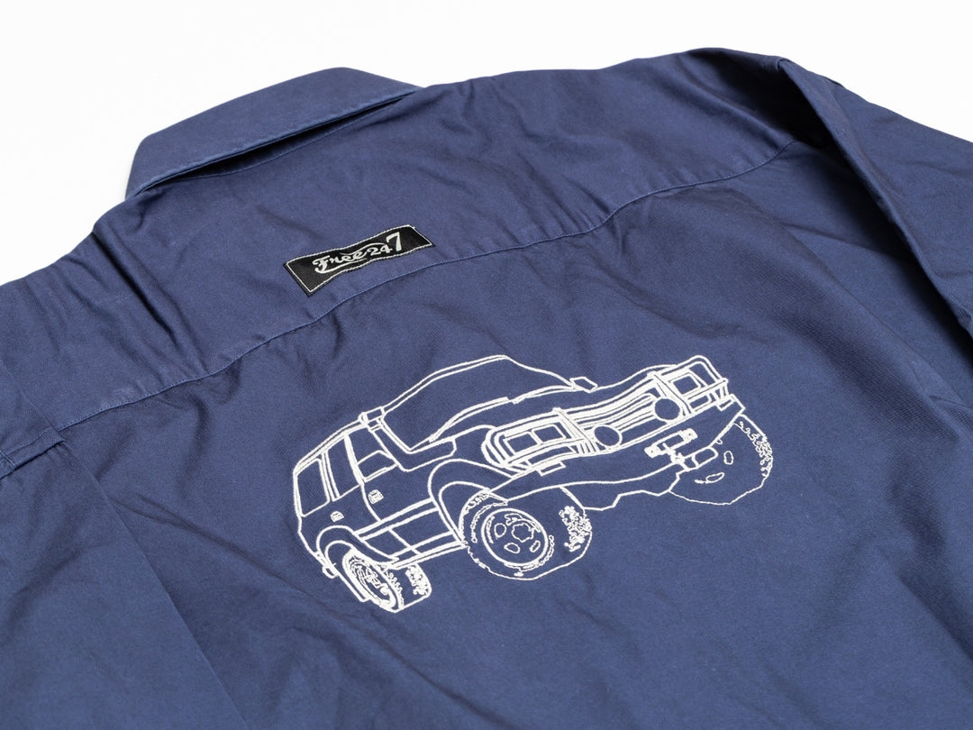 Embroidered 80 Series - Life Wear Button Up Shirt