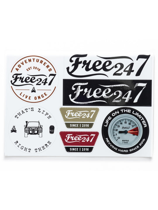 CLASSIC ADVENTURE STICKER SHEET