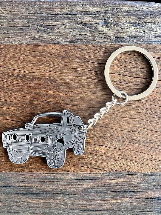 GQ Ute - Metal Keyring