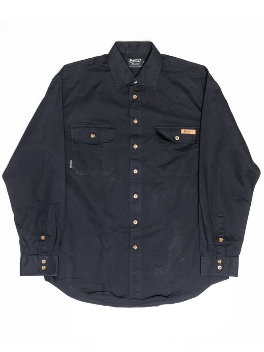 Embroidered GQ Patrol - Life Wear Button Up Shirt