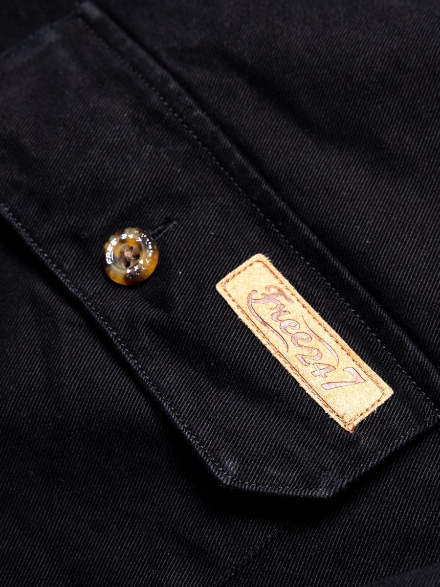 GU Patrol Manufacturers - Long Sleeve Embroidered Button Up Shirt