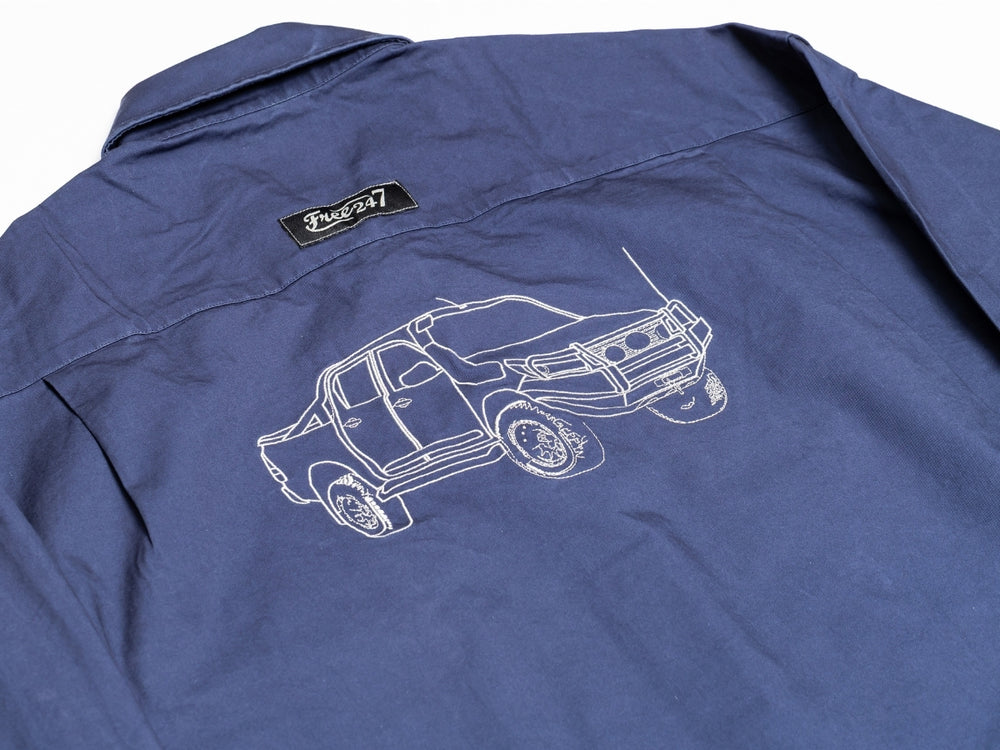 Embroidered HiLux- Life Wear Button Up Shirt
