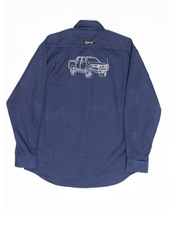Embroidered HiLux- Life Wear Button Up Shirt