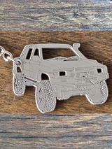 LN106 Toyota HiLux Metal Keyring